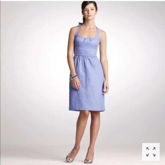 J Crew Cotton Cady Madeleine Dress in Clover - Picture 7 of 7